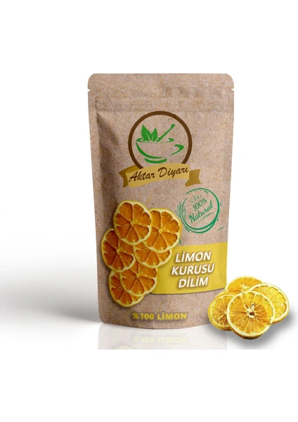 Aktar Diyarı Kurutulmuş Limon Dilimleri 50 gr