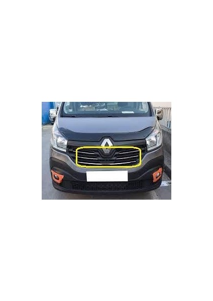 Renault Trafic Krom Ön Panjur 5 Parça 2014 ve Üzeri Paslanmaz Çelik