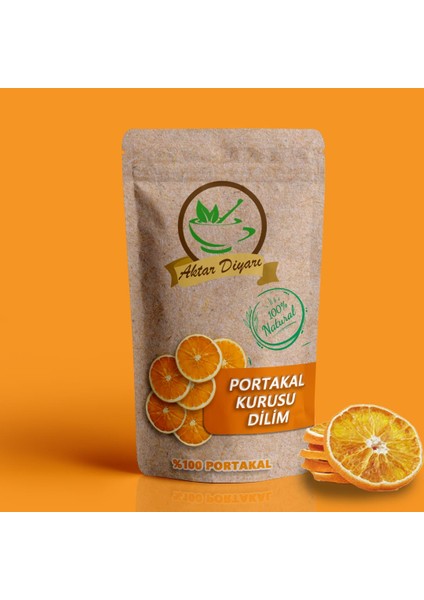 Aktar Diyarı Kurutulmuş Portakal Dilimleri 500 gr