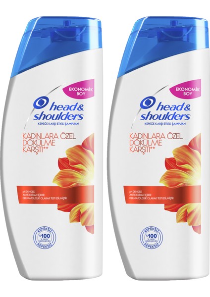 Head & Shoulders Kadınlara Özel Kepeğe Karşı Etkili Şampuan 600 ml x 2 Adet