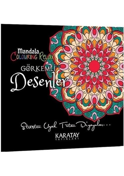 Karatay Görkemli Desenler- Efsane Güzellikler- Natürel Doğa- Rengarenk Terapi Mandala 4 Lü Set fiyatları