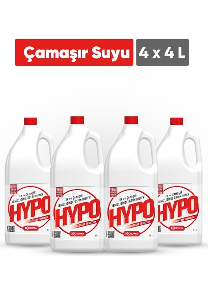 Çamaşır Suyu 4 Lt 4'lü fiyatları