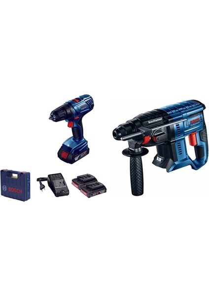 Professional Gsr 180-LI + Gws 180-LI Professional Akülü Taşlama Makinesi 2 x 2,0 Ah Akü ve 1 x Şarj Cihazı