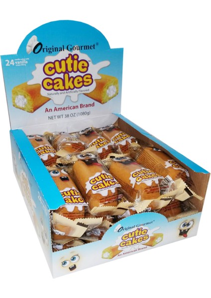 Cutie Sütlü Kek Kutu 45GR*24 Adet