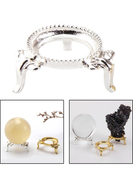 1 Adet Kristal Top Taban Küre Taş Destek Metal Tutucu Ekran Standı Altın (Yurt Dışından) fırsatları