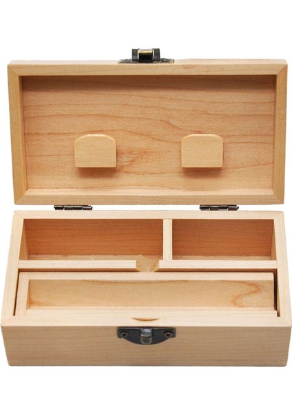 Ahşap Saklama Kutusu Haddeleme Kağıt Tepsi Depolama Sigara Durumda Stash Kutusu C325 A (Yurt Dışından)