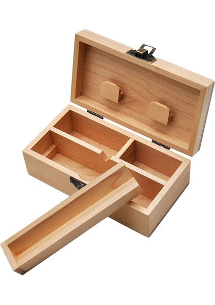 Ahşap Saklama Kutusu Haddeleme Kağıt Tepsi Depolama Sigara Durumda Stash Kutusu C325 A (Yurt Dışından) modelleri