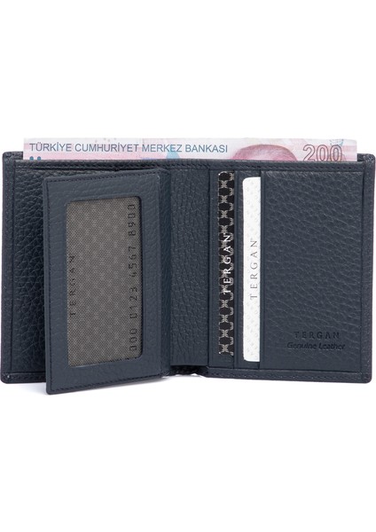Lacivert Deri Erkek Cüzdanı 01503A38