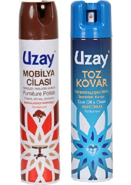 Toz Kovar Sprey ve Mobilya Cilası Sprey 300 ml