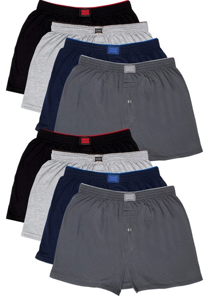 8'li Fırsat Ürünü! Erkek Penye Havlu Bel Boxer Karışık Renk 412001181111 fiyatları