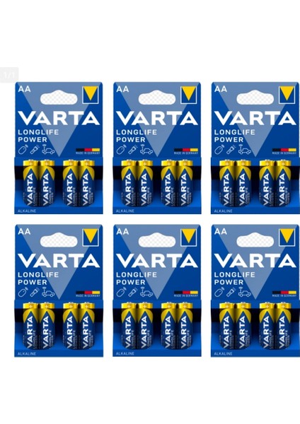 4906 Long Life Power Aa Kalem Pil 24'lü