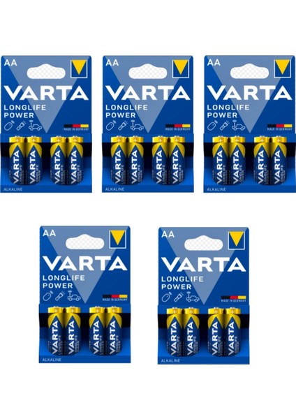 4906 Long Lıfe Power Aa Alkalın Kalem Pil 20'li