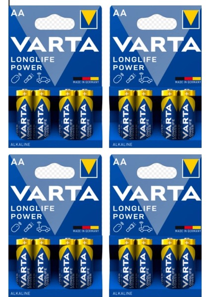 4906 Longlife Power Alkalın Aa Kalem Pil 16'lı