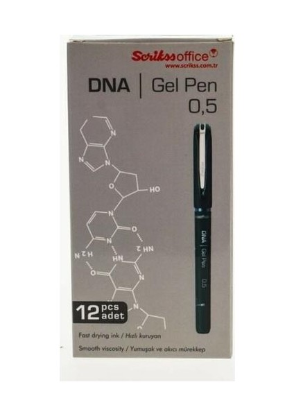 Dna Jel Kalem 0.5 12 Li Kutu