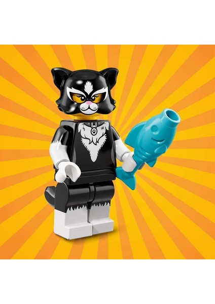 71021-12 Minifigür Seri 18 - Cat Costume Girl