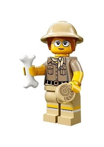 Minifigür - Seri 13 - 71008 - Paleontologist