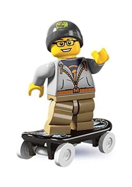 Minifigür - Seri 4 - 8804 - Street Skater