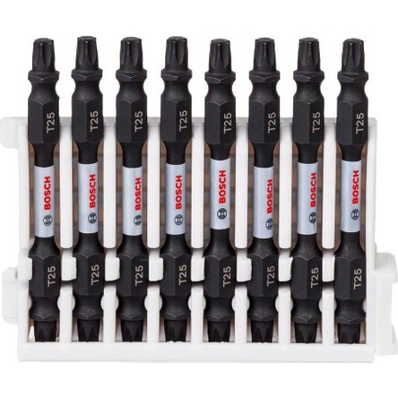 Bosch Impact Control Serisi Çift Taraflı Vidalama Ucu 8li T25 *65MM