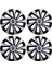 Kırılmaz Renault Fairway 14'' Inç Jant Kapağı 4 Adet 1 Takım 2