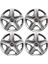 Kırılmaz Opel Antara 15'' Inç Jant Kapağı 4 Adet 1 Takım 2