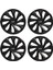 Kırılmaz Volkswagen Touran 15'' Inç Jant Kapağı 4 Adet 1 Takım 2