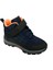 1980 Sneakers Fashion Filet Çocuk Spor Bot Laci Siyah Turuncu 1
