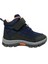 1980 Sneakers Fashion Filet Çocuk Spor Bot Laci Siyah Turuncu 2