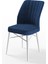 Concept Eva Serisi 80 x 132 cm Açılabilir Mdf Mutfak Masa Takımı Beyaz Masa ve 6 Sandalye 3