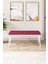 Concept Zen Serisi Bench'li 80 x 132 cm Açılabilir Mdf Mutfak Masası Takımı Beyaz Mermer Desen 3