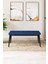 Concept Zen Serisi Bench'li 80 x 132 cm Açılabilir Mdf Mutfak Masası Takımı Siyah Mermer Desen 3