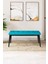 Concept Zen Serisi Bench'li 80 x 132 cm Açılabilir Mdf Mutfak Masası Takımı Siyah Mermer Desen 3