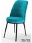 Concept Zen Serisi Bench'li 80 x 132 cm Açılabilir Mdf Mutfak Masası Takımı Siyah Mermer Desen 4