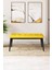Concept Zen Serisi Bench'li 80 x 132 cm Açılabilir Mdf Mutfak Masası Takımı Siyah Mermer Desen 3