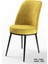 Concept Zen Serisi Bench'li 80 x 132 cm Açılabilir Mdf Mutfak Masası Takımı Siyah Mermer Desen 4