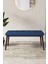 Concept Zen Serisi Bench'li Mdf Açılabilir 80 x 132 cm 1.sınıf Mutfak Masası Takımı - Barok Ahşap Desen 3