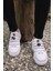 Beyaz Beyaz Erkek Sneaker 00122023 5