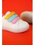 Sun Işıklı Kız Çocuk Beyaz Pembe Sneaker 2