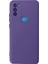 General Mobile GM21 Plus Kapak Kamera Korumalı Içi Kadife Lansman Silikon Kılıf - Mor 1