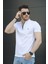 Roderick Hakim Yaka Petek Kumaş Yarım Fermuarlı Erkek Tshirt 1