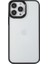 Apple iPhone 13 Pro Max Için Metal Kamera Korumalı Akrilik + Tpu Hibrit Telefon Kılıfı - Siyah (Yurt Dışından) 2