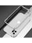 Apple iPhone 12 Pro Max Için Kamera Korumalı Metal Telefon Kılıfı - Gümüş (Yurt Dışından) 2