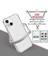 Apple iPhone 13 Için Parlak Yumuşak Tpu + Sert Pc Darbeye Dayanıklı Koruyucu Kılıf - Şeffaf/siyah (Yurt Dışından) 2