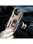 Apple iPhone 13 Pro Max Için Döner Halkalı Pc + Tpu Darbeye Dayanıklı Hibrit Kılıf - Altın (Yurt Dışından) 3