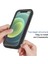 Apple iPhone 12 Mini 5.4 Inç Uyumlu Pet Ekran Koruyuculu Pc + Tpu Hibrit Telefon Kılıfı - Mor (Yurt Dışından) 2
