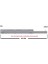 Tek Açılım Push Open( Bas- Aç) Ray 450 mm 3