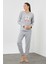 Peluş Baskılı Pijama Takım 1