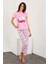 Baskılı Kısa Kol Pijama Takım 2