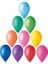 G90 Balon 100'LÜ Karışık Renk(K) 1