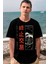Tek Göz Siyah Kısa Kollu Erkek T-Shirt 1