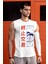 Tek Göz Beyaz Kesik Kol|kolsuz Atlet Erkek T-Shirt 1